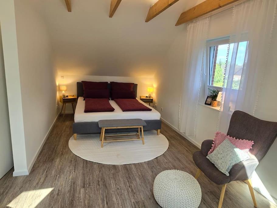Wanderers Inn Heidschnuckenweg Undeloh Esterno foto